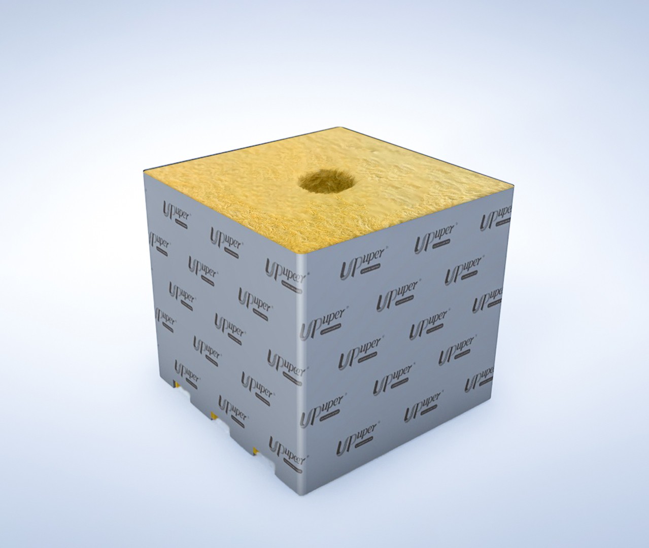 Upuper rock wool product